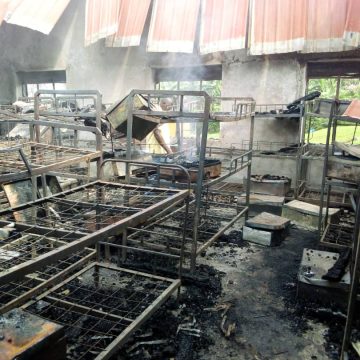 One Student burnt to death as Fire guts Kyamate SS Male Dormitories