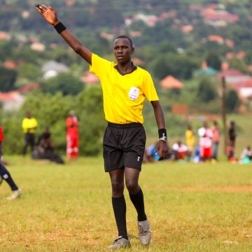 The tale of Ojilong Jabeth, Ugandan only referee selected for CAF Africa Schools Championship